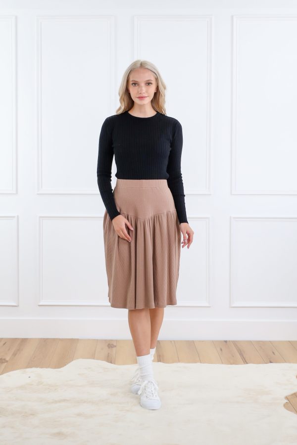 Basic Rib Skirt