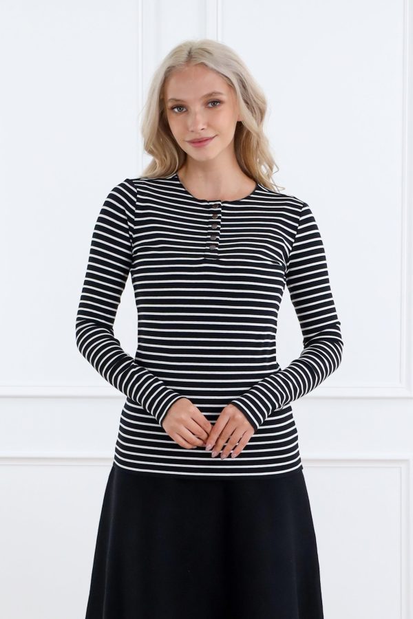 Striped Henley